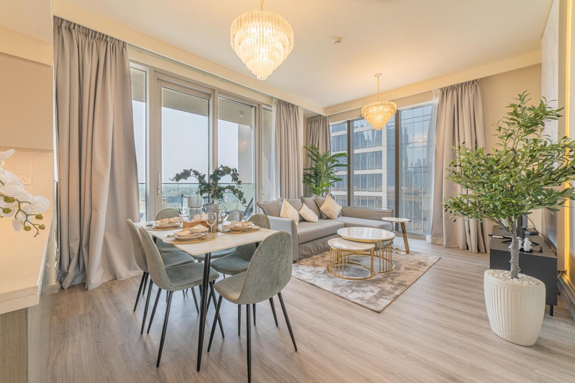 First Class 2Br With Full Dubai Boulevard View Eksteriør bilde